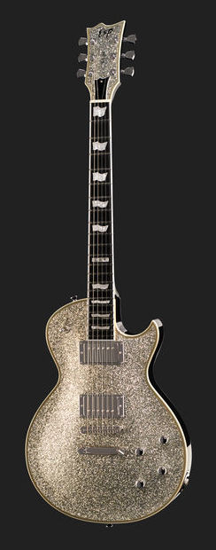 ESP Eclipse-I CTM Silver Sparkle